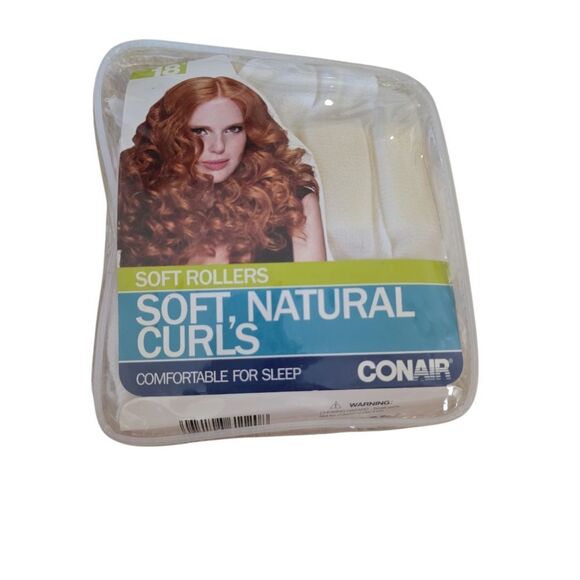 White Soft Rollers for Natural Curls - Picture 1 of 1
